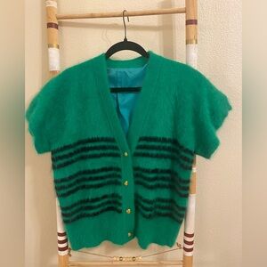 Vintage cashmere/angora sweater.  Size M/L